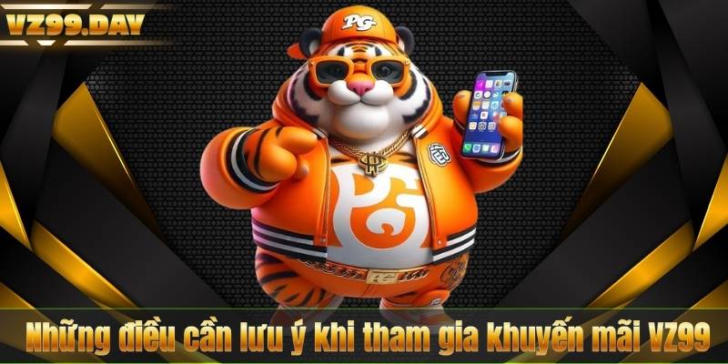 Những điều cần lưu ý khi tham gia khuyến mãi VZ99
